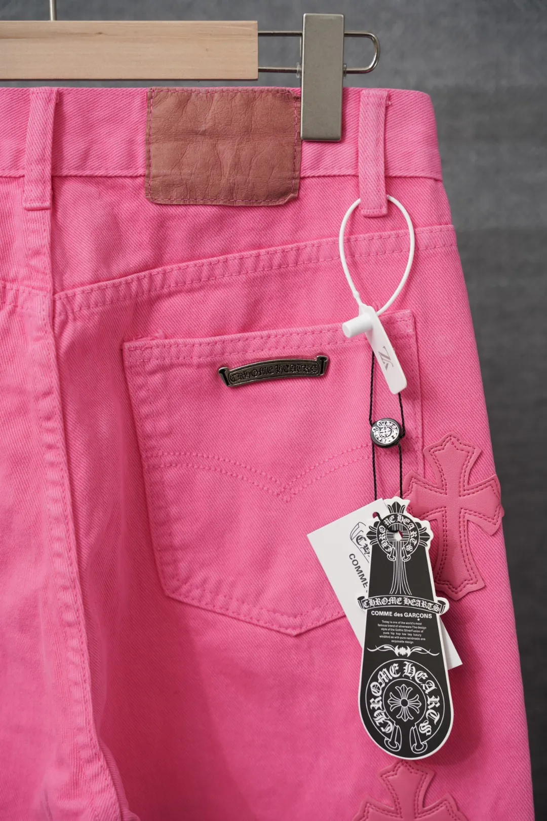 ：S 026 & Chrome Hearts Same Style ：Pink Size：28 30 32 34 （S-XL)
